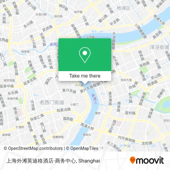 上海外滩英迪格酒店-商务中心 map