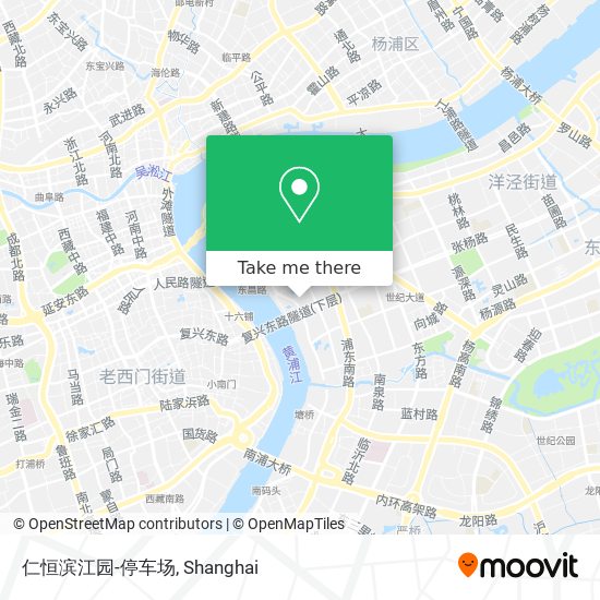 仁恒滨江园-停车场 map