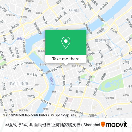 华夏银行24小时自助银行(上海陆家嘴支行) map