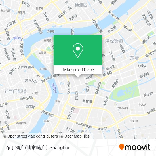布丁酒店(陆家嘴店) map