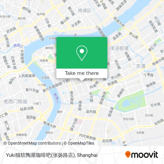 Yuki猫软陶屋咖啡吧(张扬路店) map