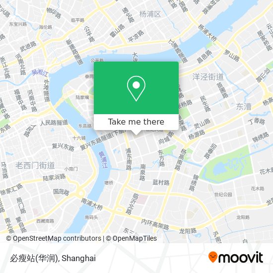 必瘦站(华润) map