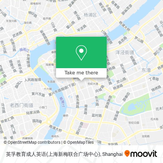英孚教育成人英语(上海新梅联合广场中心) map
