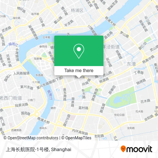 上海长航医院-1号楼 map