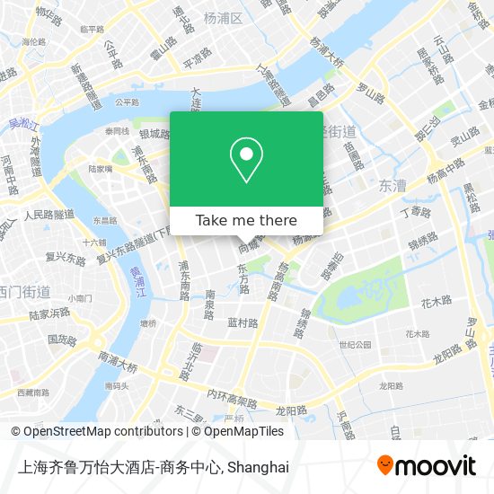 上海齐鲁万怡大酒店-商务中心 map