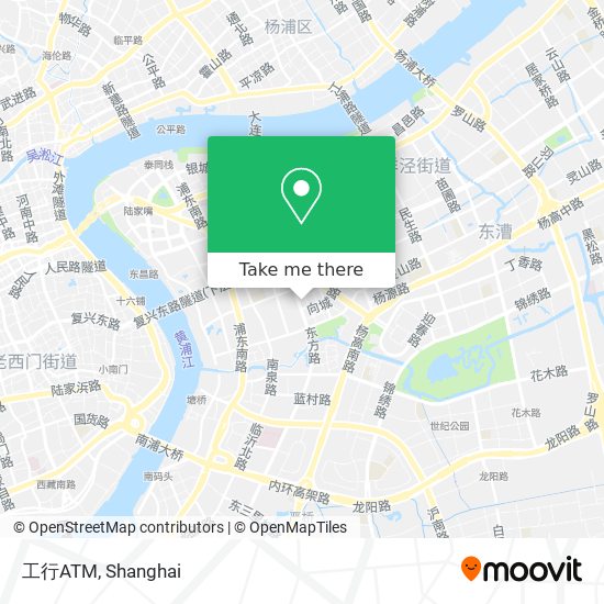 工行ATM map