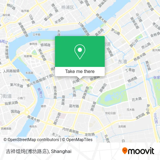 吉祥馄饨(潍坊路店) map