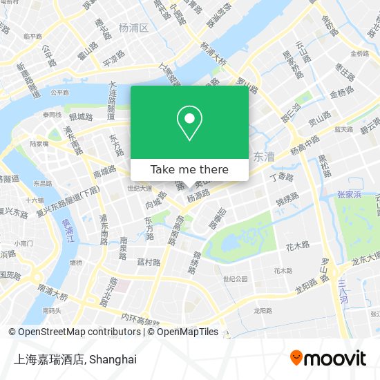 上海嘉瑞酒店 map