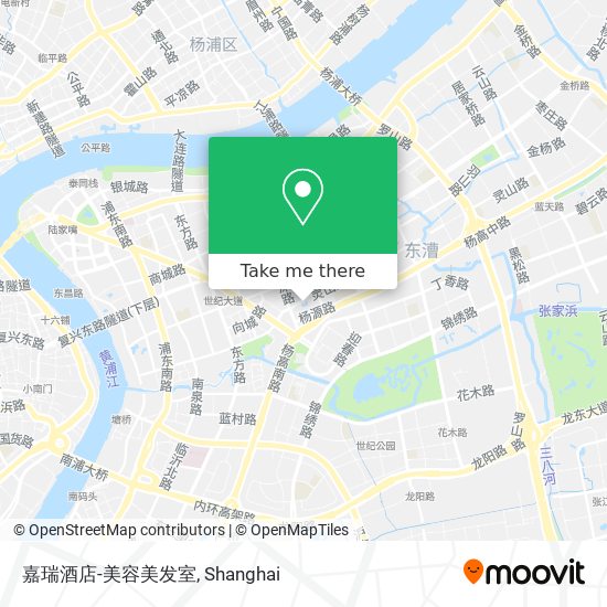 嘉瑞酒店-美容美发室 map