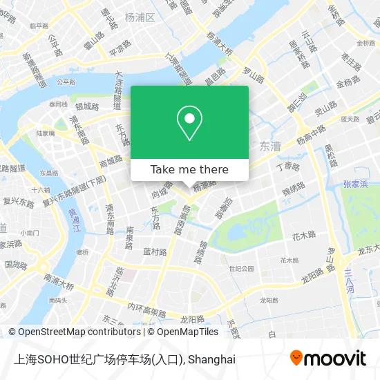 上海SOHO世纪广场停车场(入口) map