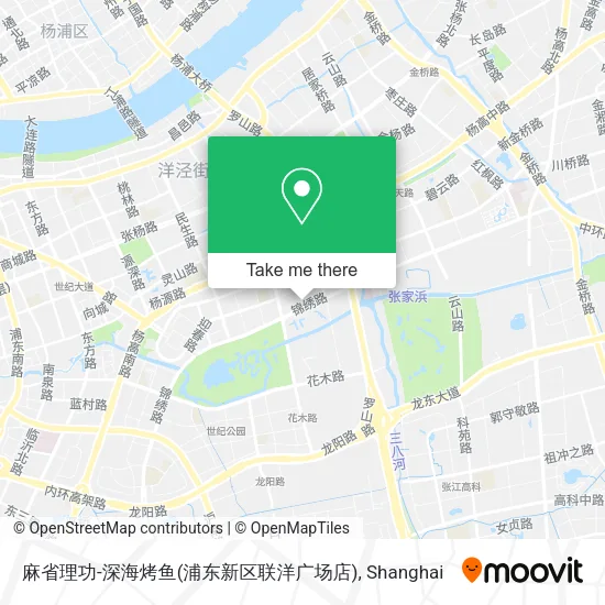 麻省理功-深海烤鱼(浦东新区联洋广场店) map