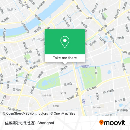 佳熙娜(大拇指店) map