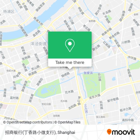 招商银行(丁香路小微支行) map