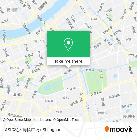 ASICS(大拇指广场) map