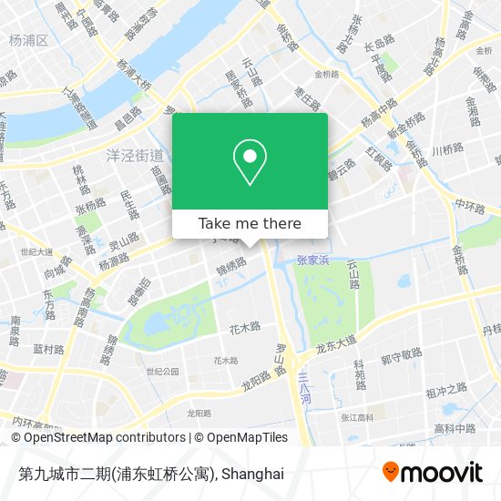 第九城市二期(浦东虹桥公寓) map
