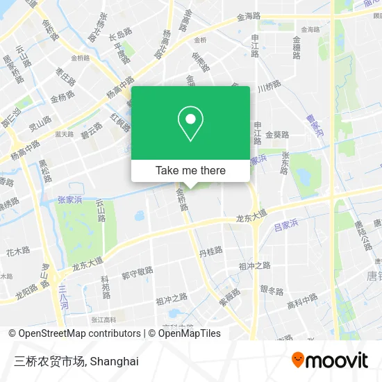 三桥农贸市场 map