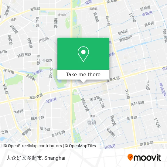 大众好又多超市 map