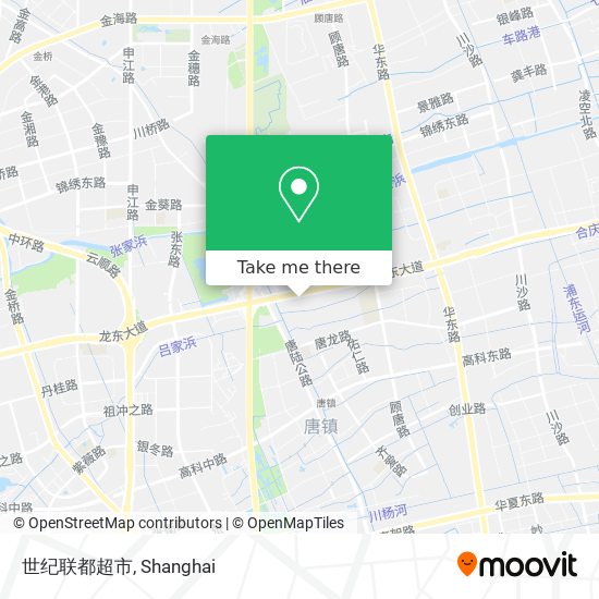 世纪联都超市 map