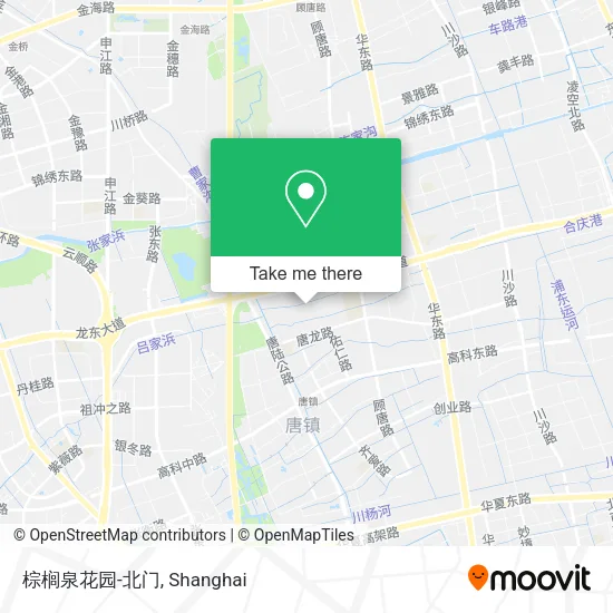 棕榈泉花园-北门 map