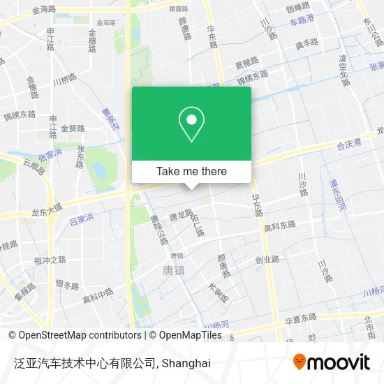 泛亚汽车技术中心有限公司 map