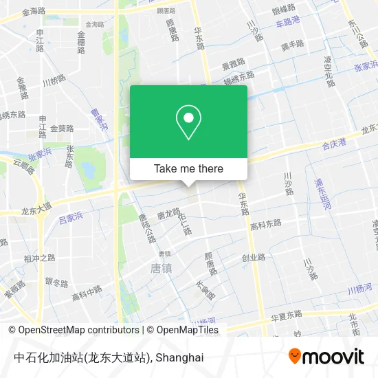 中石化加油站(龙东大道站) map