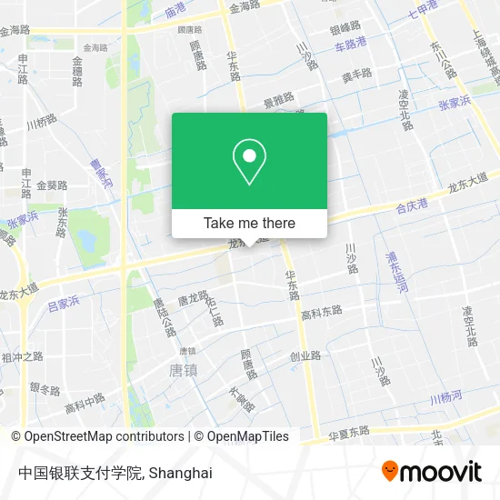 中国银联支付学院 map