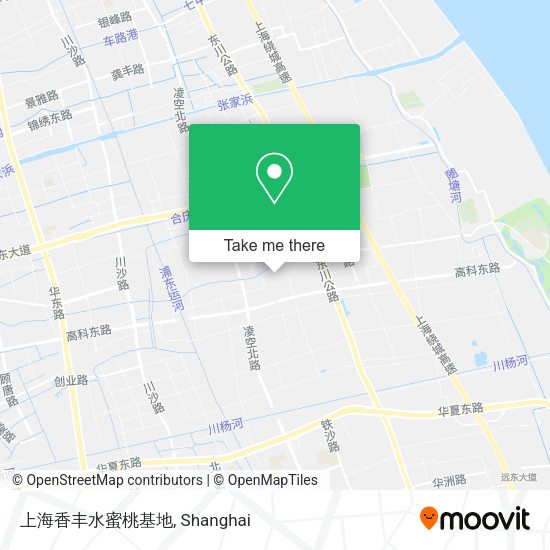 上海香丰水蜜桃基地 map