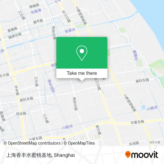 上海香丰水蜜桃基地 map