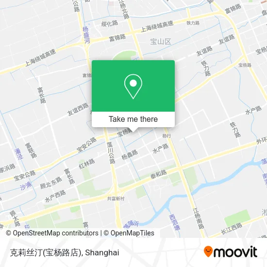 克莉丝汀(宝杨路店) map