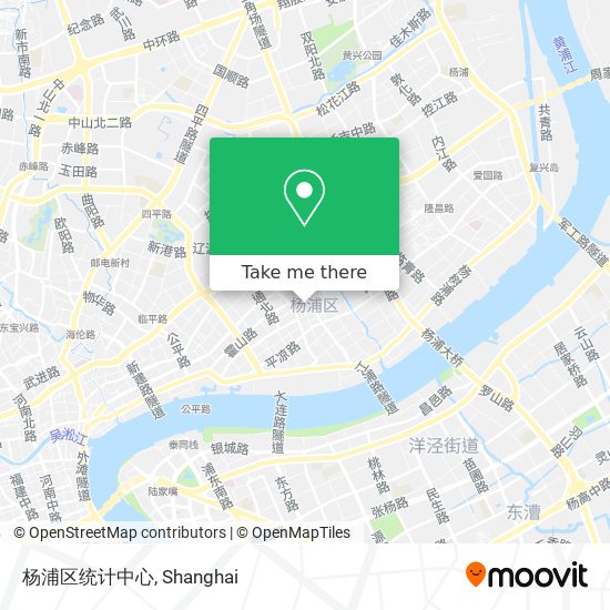 杨浦区统计中心 map