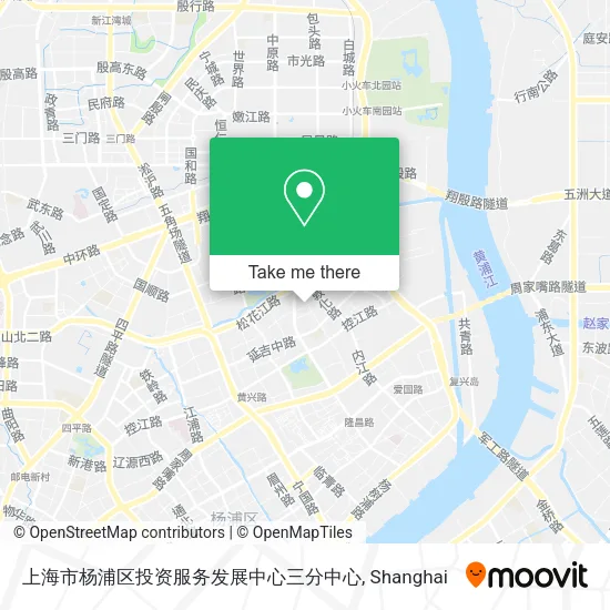 上海市杨浦区投资服务发展中心三分中心 map