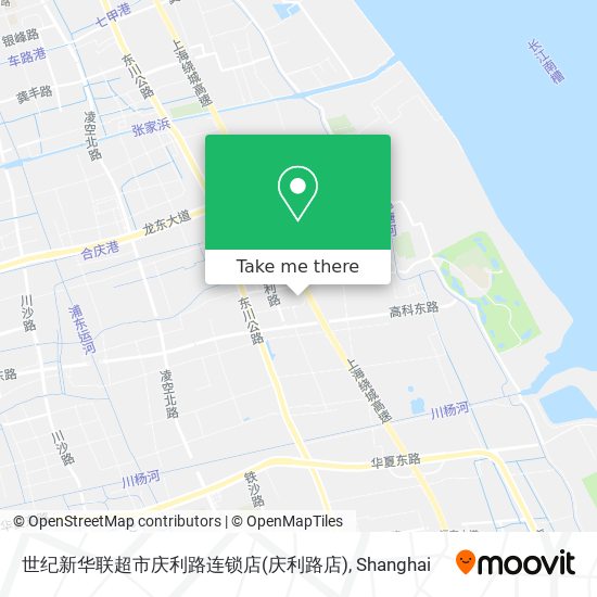 世纪新华联超市庆利路连锁店(庆利路店) map