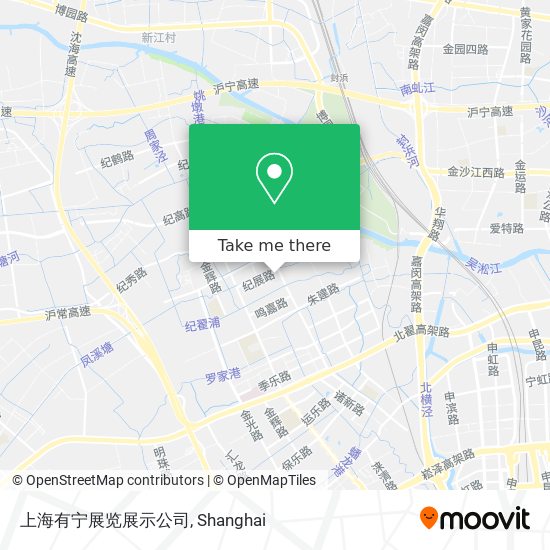 上海有宁展览展示公司 map