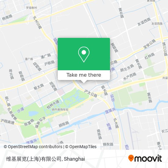 维基展览(上海)有限公司 map