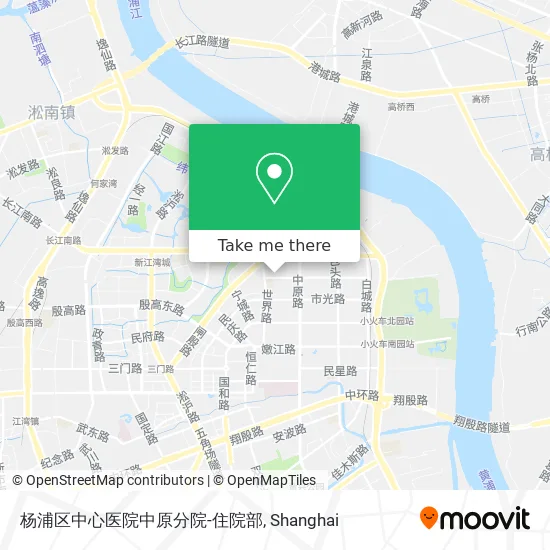 杨浦区中心医院中原分院-住院部 map
