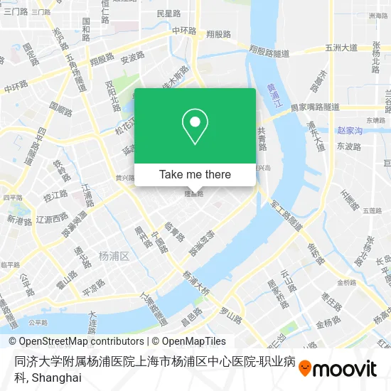 同济大学附属杨浦医院上海市杨浦区中心医院-职业病科 map