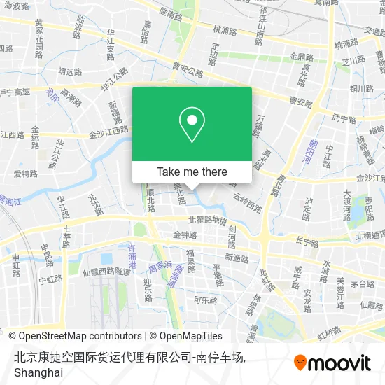 北京康捷空国际货运代理有限公司-南停车场 map