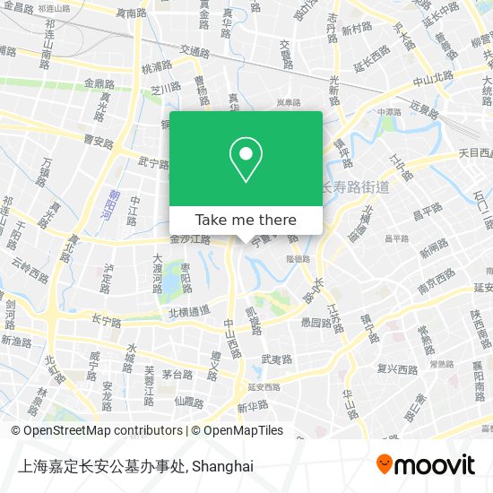 上海嘉定长安公墓办事处 map