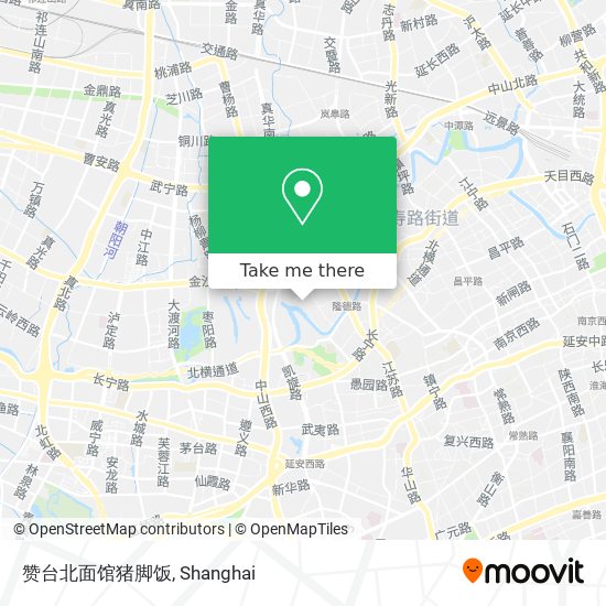 赞台北面馆猪脚饭 map