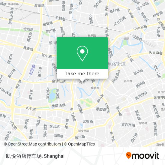 凯悦酒店停车场 map