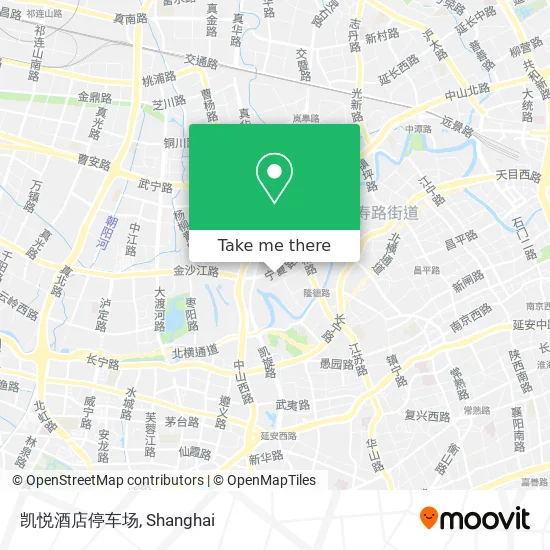 凯悦酒店停车场 map