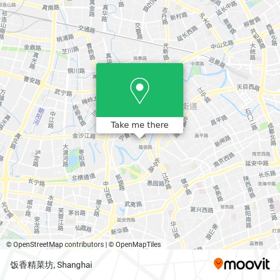 饭香精菜坊 map