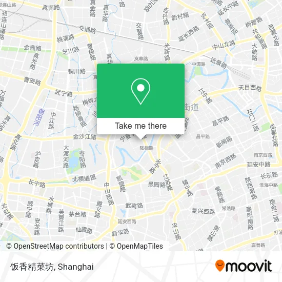 饭香精菜坊 map