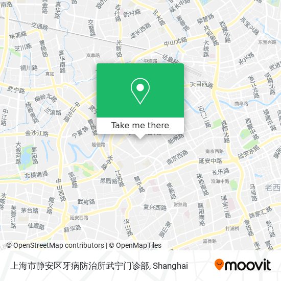上海市静安区牙病防治所武宁门诊部 map
