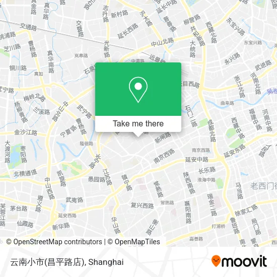 云南小市(昌平路店) map