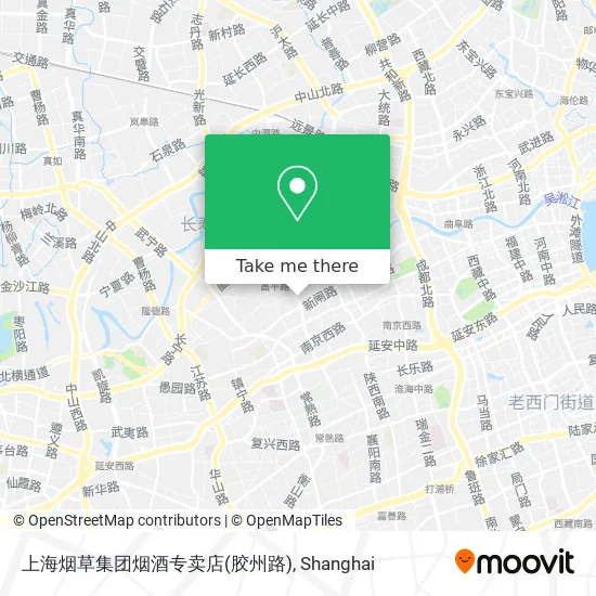 上海烟草集团烟酒专卖店(胶州路) map