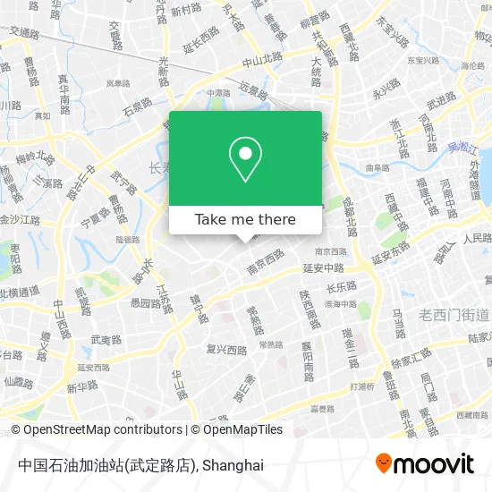 中国石油加油站(武定路店) map