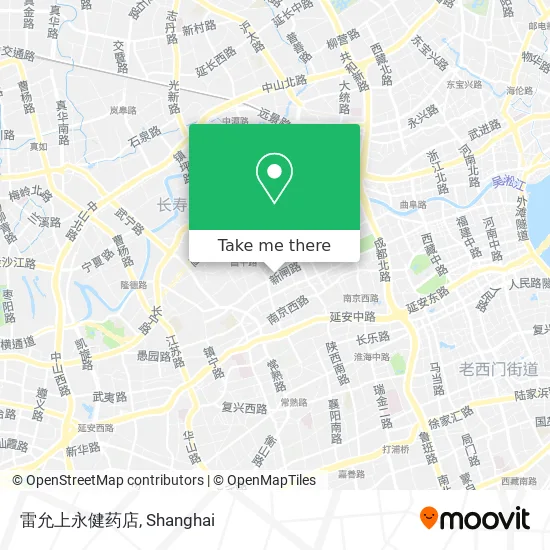 雷允上永健药店 map