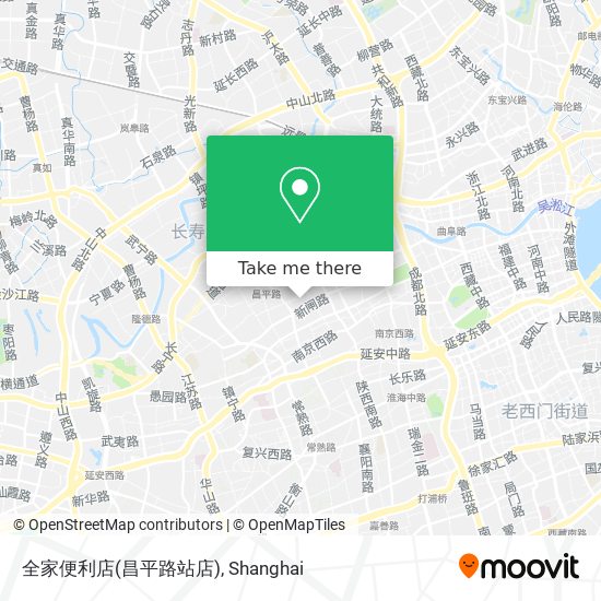 全家便利店(昌平路站店) map