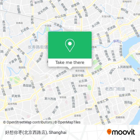 好想你枣(北京西路店) map